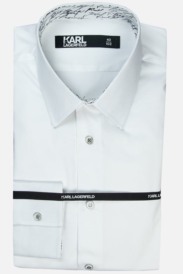 ΠΟΥΚΑΜΙΣΟ KARL LAGERFELD - 19 ΛΕΥΚΟ